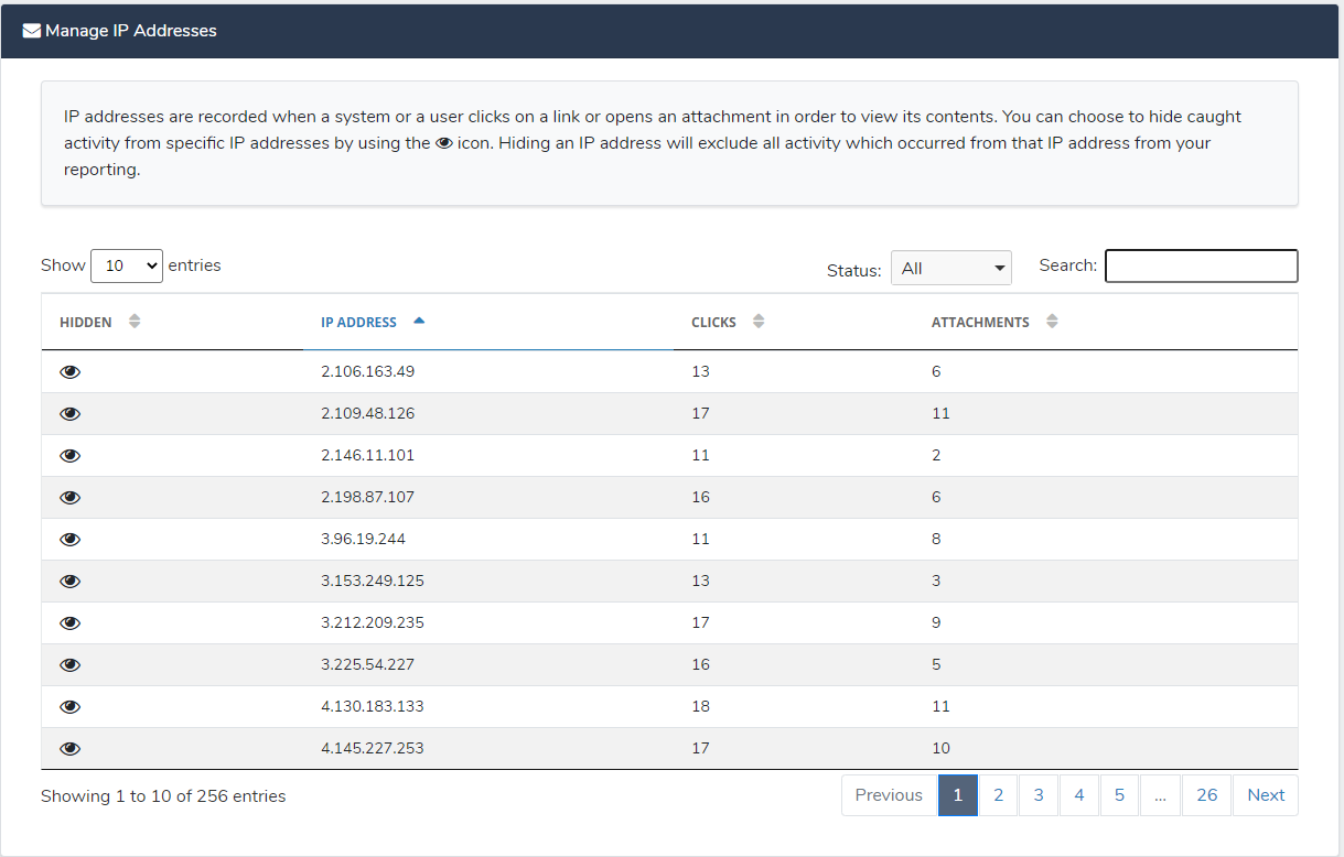 Ip Address Filtering Knowledge Base